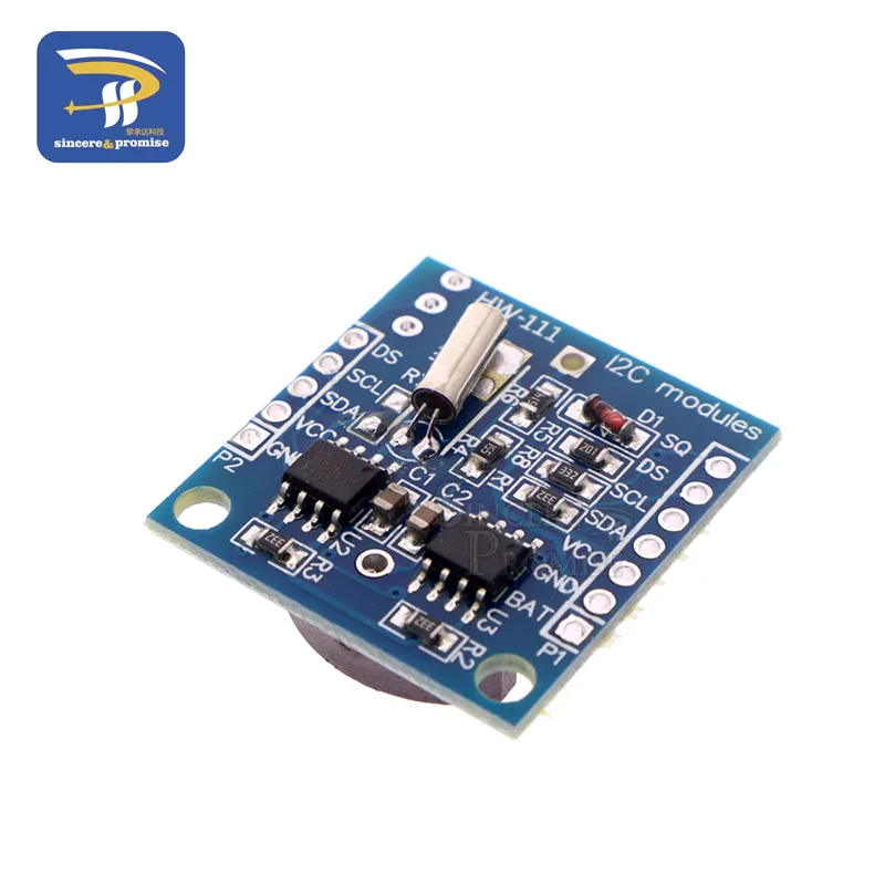 1 шт. крошечные модули RTC I2C 24C32 память DS1307 модуль с часами без аккумулятора|rtc