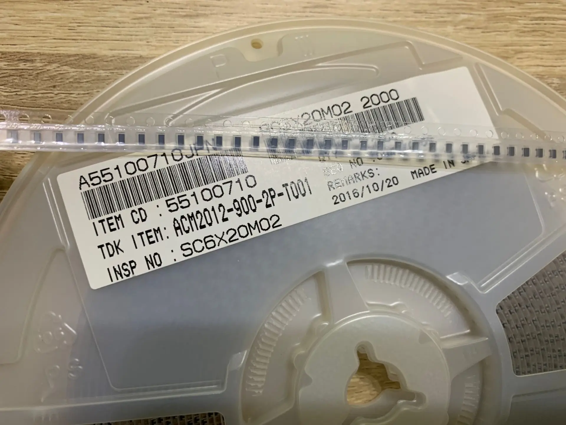 20 шт./лот индуктор общего режима ACM2012-900-2P-T001 0805 90R 0.4A фильтр-патч 100% новый и