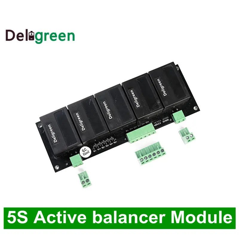 

QNBBM 5S Active Battery Balancer Equalizer BMS for LiFePO4,LiPO,LTO,NCM,Lithium Li-ion 18650 DIY Battery Pack battery balancer