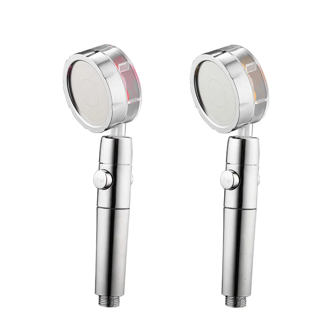 Pressurized Shower Jetting Shower Head High Pressure Bathroom One Key