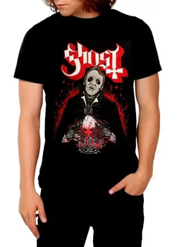 Camiseta con estampado de fantasma Prequelle Tour Cardenal Copia Metal Rock, talla S-3Xl