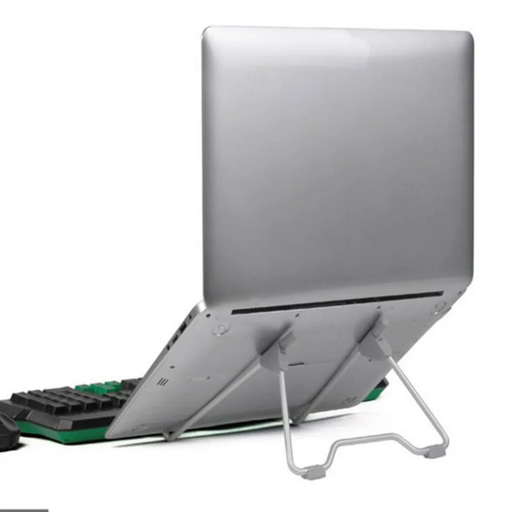 Складная портативная подставка для ноутбука Угол обзора/регулируемая высота качественный кронштейн из алюминиевого сплава поддержка 10-17 дюймов ноутбук