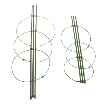

Garden Plant Support Climbing Plants 45cm 60cm Conical Trellis Supporter Frame
