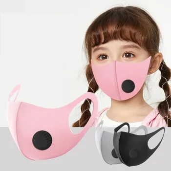 

Fashion Dust Cover Kids Face Maskswashable And Reusable Masks Children's Purifying Pm2.5 Carbon Filter Multi Lay