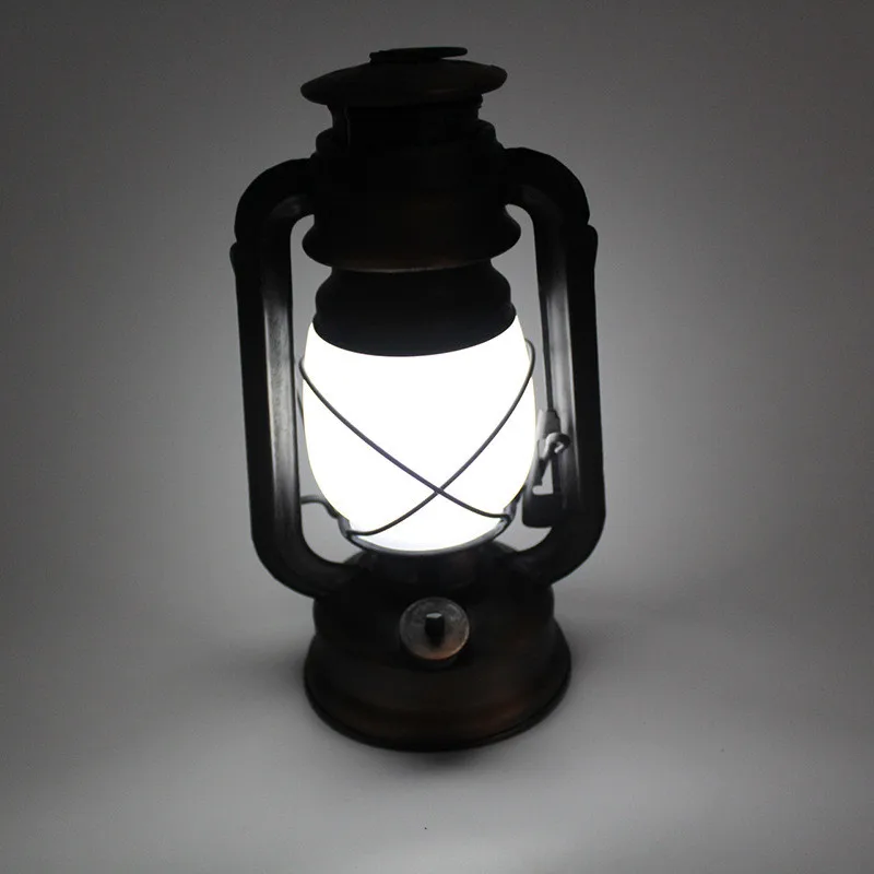 

Outdoor Lighting Home Decoration Garden Light Waterproof Bar Atmosphere Lamp Classical LED Portable Flame Lamp Retro Candlestick