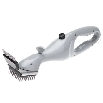

Stainless Steel BBQ Grills Cleaning Brushs Cleaners Grey