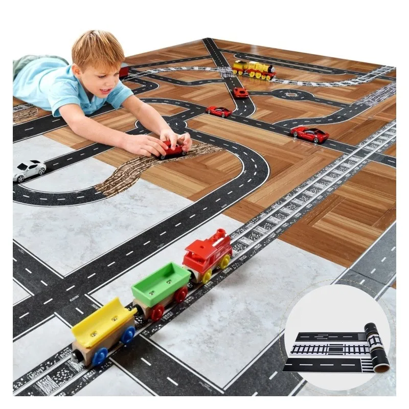 Рисунок 3 - Железная дорога шоссе лента креативный