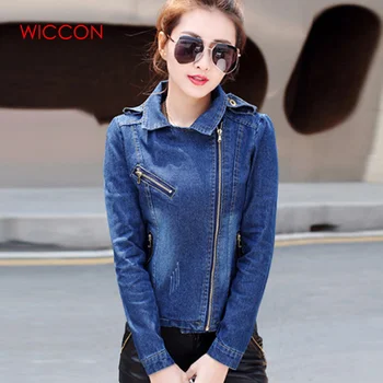 

Women Short Denim Jackets Spring & Autumn Jeans Jacket Windbreaker Tops Casual Vintage Pocket Loose Outerwear