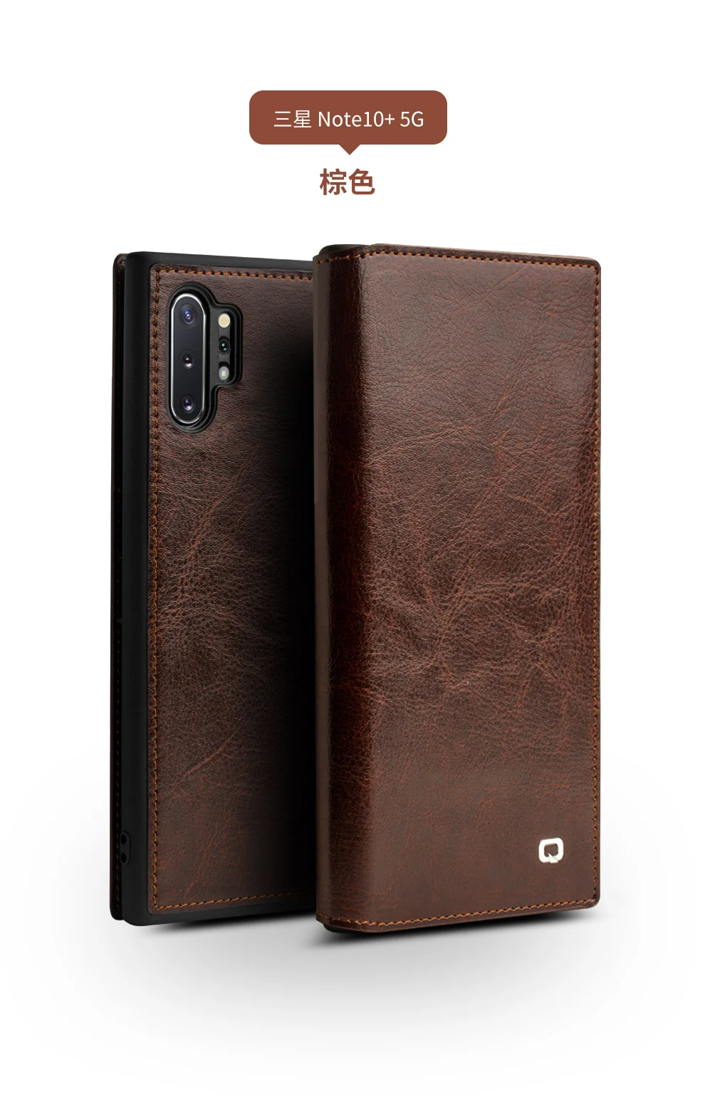 Ретро Бумажник слот для карт чехол для samsung Note 10 Plus чехол высокого класса из натуральной кожи чехол для samsung Galaxy Note 10 Plus 5G Capa