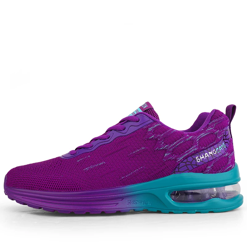 Cena Męskie i damskie sportowe buty 2019 jesienne przypadkowe buty z poduszką powietrzną wygodne lekkie buty do biegania sznurowane buty trampki