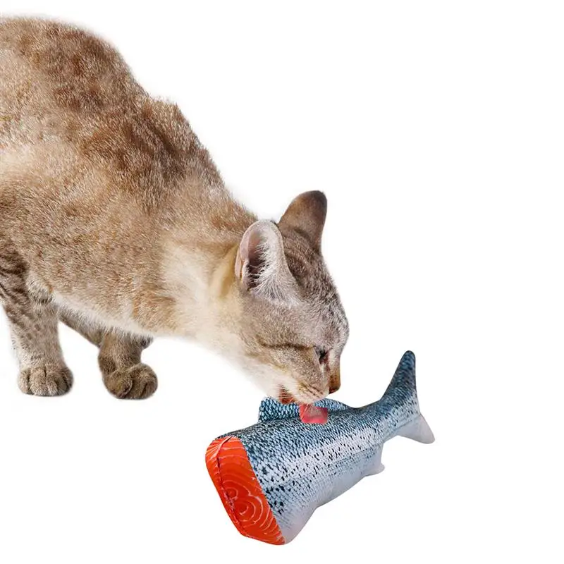 Cat Toy Creative Fish Shape Pet Toy Fish Shape Bite Resistant Catnip Pet Chew Toy Pet Interaction Training Supplies 