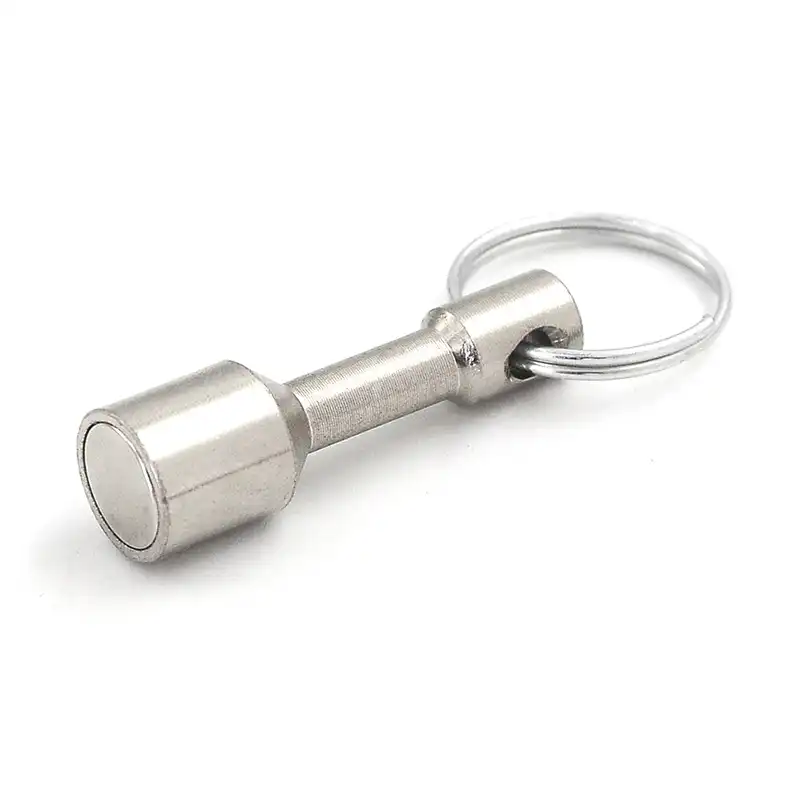 1pc Magnet Key Chain Split Ring Pocket Keyring Hanging Holder Keychains For Women Sleutelhanger Men Porte Clef Trinket New Aliexpress