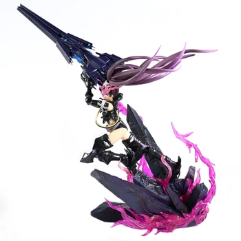 

Black Rock Shooter IBRS Insane Cannon Anime Action Figure Model PVC 42CM Girl Statue Collection Toy Desktop Decoration Figma