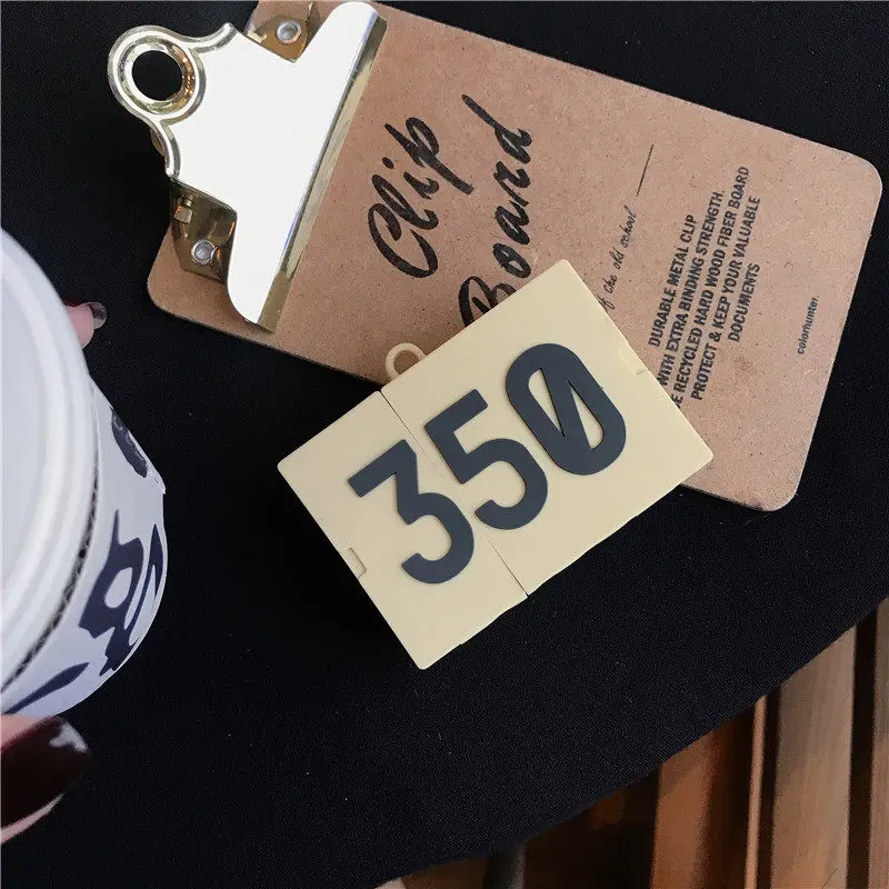 3D Yeezys Air 350 Boost Shoe Box Headphone Cases For Apple Airpods 12 3 Pro Silicone Earphone Protection Cover Skin Accessories image 4