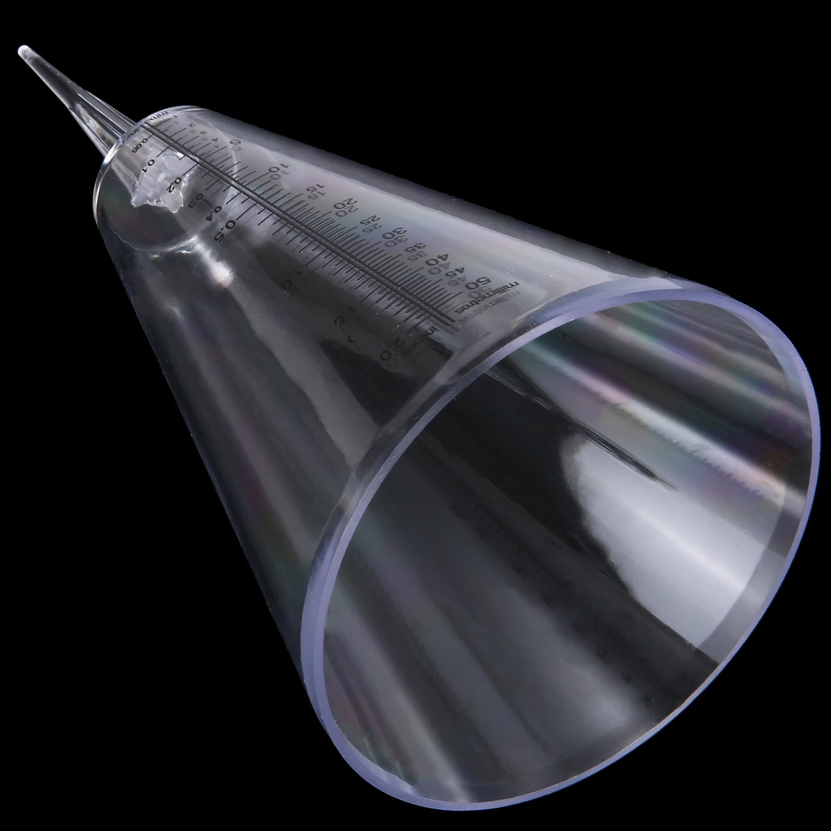 Cone Rain Gauge Measurement Ground Spike Precipitation Garden Yard Rainfall Measuring Tools