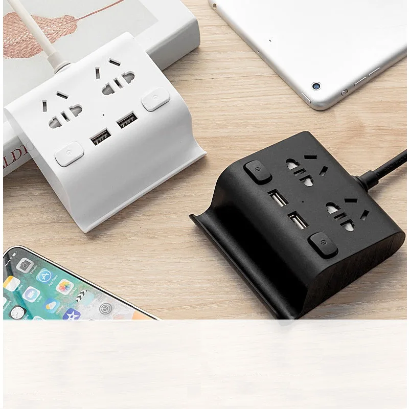 

AU/CNPLUG Smart Power usb Charging board Socket 2AC Outlet 5V 3.1A 2USB Charger Ports With Wire board