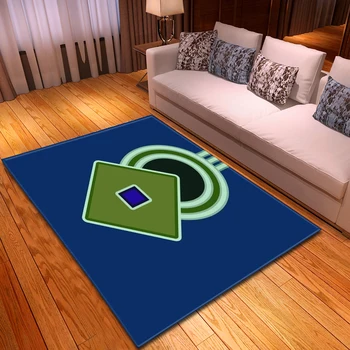 

Modern Fashion Carpet Soft Flannel Dining Room Mat Bedroom Area Rugs Home Decorative Sofa Living Room Carpets