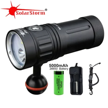 

Diving Flashlights L2 UV LED Lamp Diving Video Light Scuba Dive Torch Underwater lanterna Solarstorm 100m Waterproof Searchlight