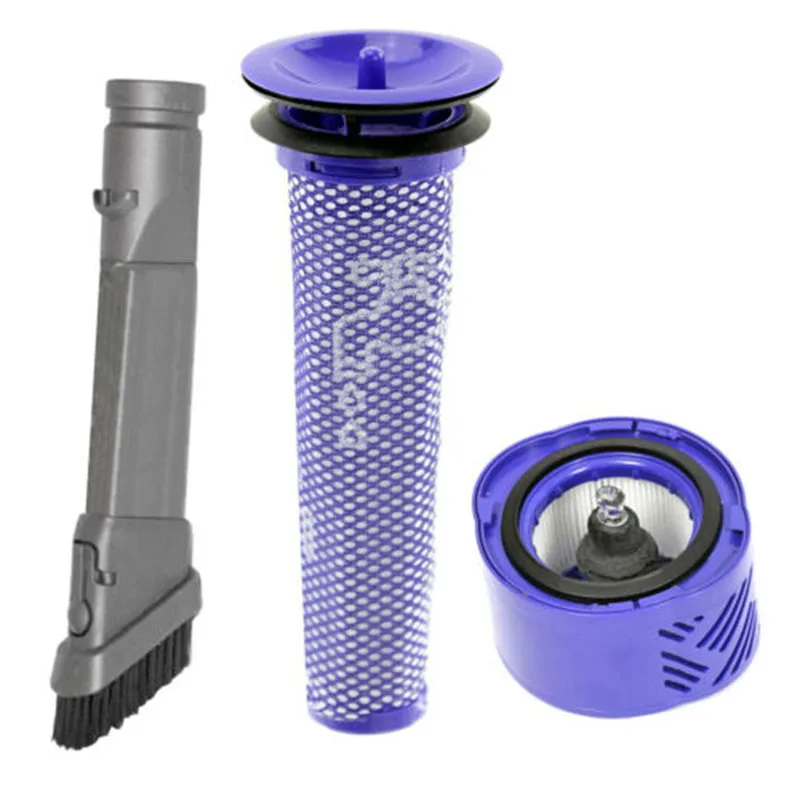 Фильтр сердечника пост фильтр 2 в 1 тонкой щетки комплект для Dyson SV03 SV04 SV05 SV06 SV07