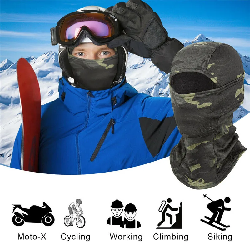 ߿  ¸  Ǯ ̽ ũ ȣ  ǳ ⼺ ܿ  ũ  Ŀ Balaclava Hat
