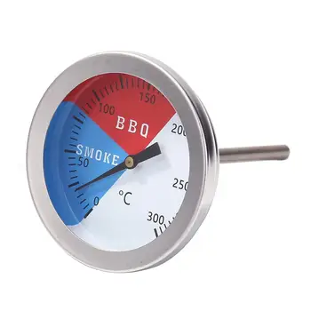 

Stainless Steel Barbecue BBQ Smoker Grill Thermometer Temperature Gauge Oven Thermometer Kitchen Cooking Baking Gadgets Dropship