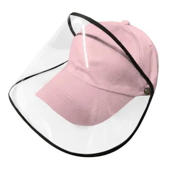 

Anti-spitting Protective Hat Dustproof Cover Peaked Cap Hat Adjustable Size Dust Cap Cleaning And Protective Equipment #RG