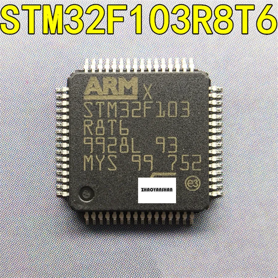 1pcs X STM32F103R8T6 STM32F103 LQPF64 NEW|Main Processors| - AliExpress