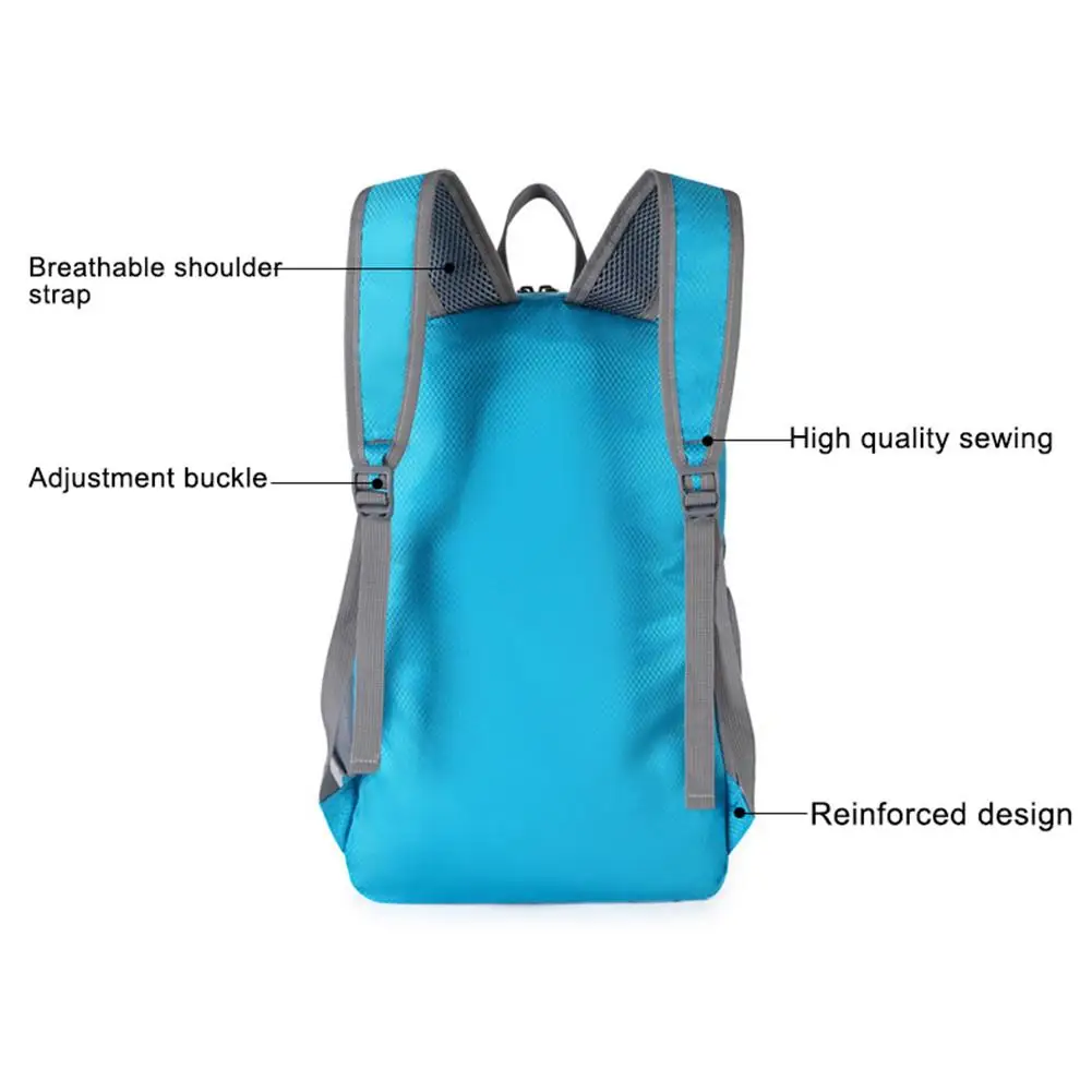 25L Открытый водонепроницаемый складной рюкзак дорожная сумка Легкий складной спортивный походный рюкзак путешествия походы, кемпинг