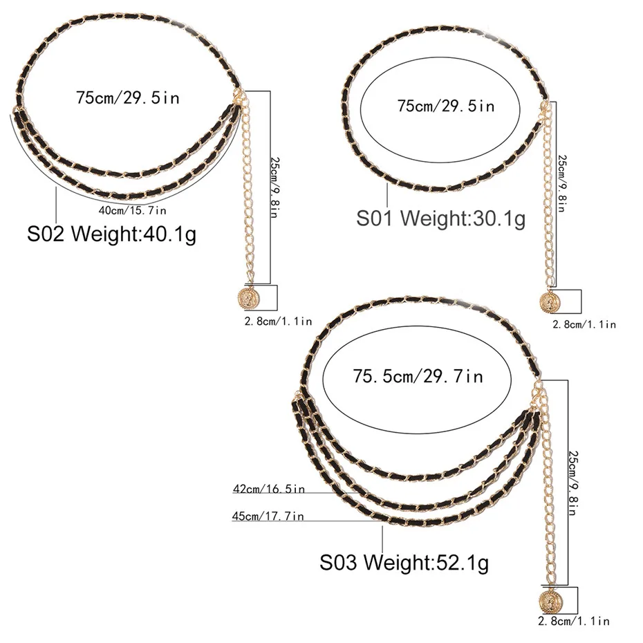 Lacteo, панк, резной Монетный ремень с подвеской на талии, массивная цепочка для женщин, мода осень-зима, новая фланелевая Очаровательная цепочка на талию, подарки