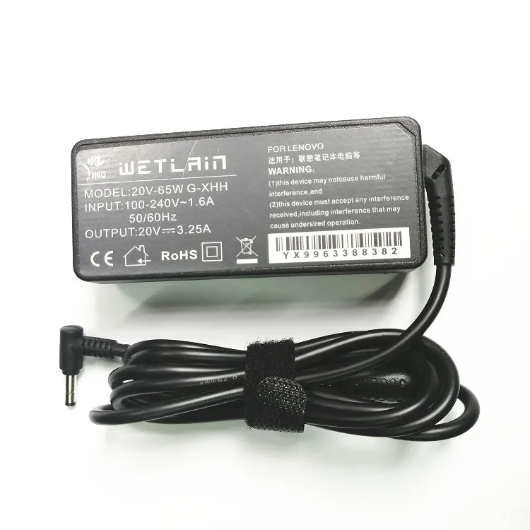 

Suitable for Lenovo 20V 3.25A 65W 4.0X1.7 Small Mouth Laptop Power Adapter Charger
