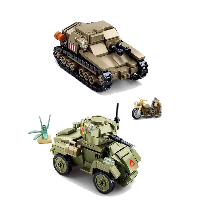Военная серия Вторая мировая война британская армия CV33 ультралегкий Танк MK2
