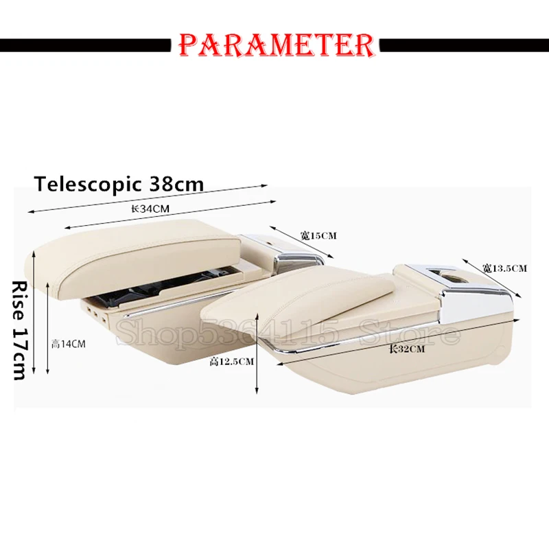 Günstig Für Volkswagen Bora Golf 4 Armlehne Box Zentralen Speicher Inhalt Lagerung Box Tasse Halter Aschenbecher Konsole Arm PU Leder Auto styling