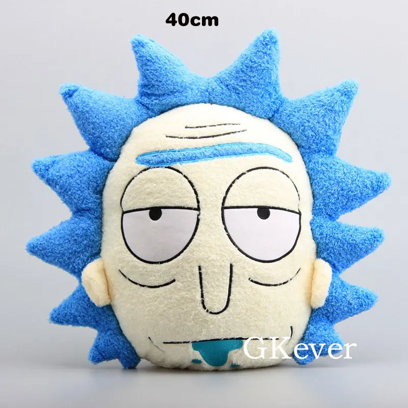 24 стиля сезона Рика и Морти 3 мультфильм мариновка Рик Санчез Морти Смит Mr poopybutte плюшевые куклы игрушки Peluche подарок для детей - Цвет: 40cm GEU5045