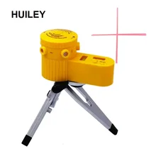Multi-function Laser Leveler Pointer Measuring Tools Measurement Cross Laser Level Vertical Horizontal Line Tool with Tripod multi function drill guide line laser square angle laser level professional drilling helper laser dust catcher