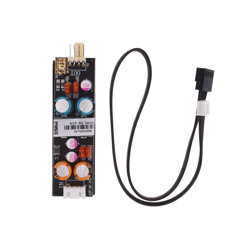 Elfidelity 4Pin вентилятор Мощность фильтр для ПК изоляции Hi Fi очистки|filter power|filters hififilter