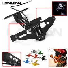 Для Kawasaki ZX10R мотоцикл номерной знак кронштейн держатель ниндзя ZX-10R ZX 10R 2006- 2010 2011 2012 2013 Аксессуары