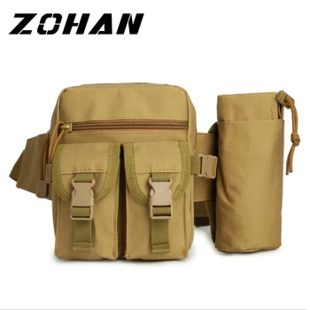 

Nice！Outdoors Molle Water Bottle Pouch Military Airsoft Tactical Gear Kettle Waist Shoulder Climbing Hiking Hunting Water Bag