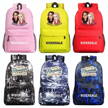 

Fashion Riverdale South Side Serpents Boy Girl Book School bag Women Bagpack Teenagers Schoolbags Men Student Backpack