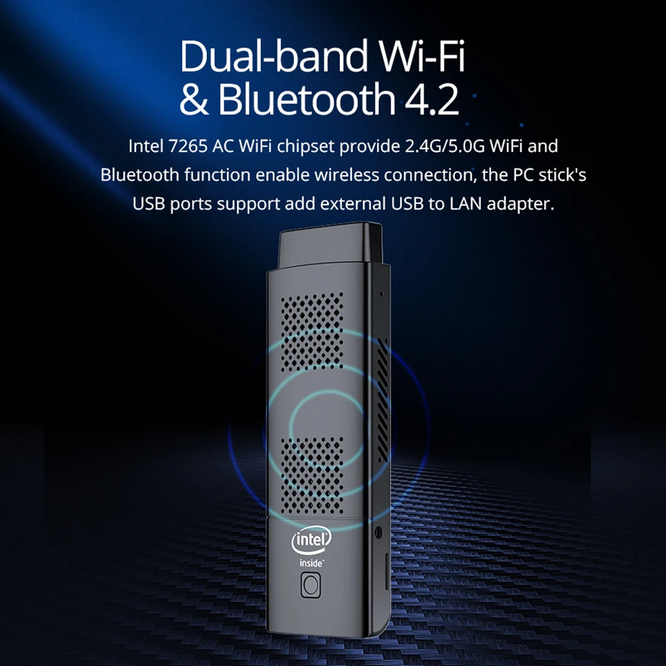 Мини ПК YCSD Intel Celeron N4100 четыре ядра 4 Гб LPDDR4 128 ГБ eMMC HDMI 2 0 4K 60 Гц 4G/5 0G WiFi Bluetooth Windows