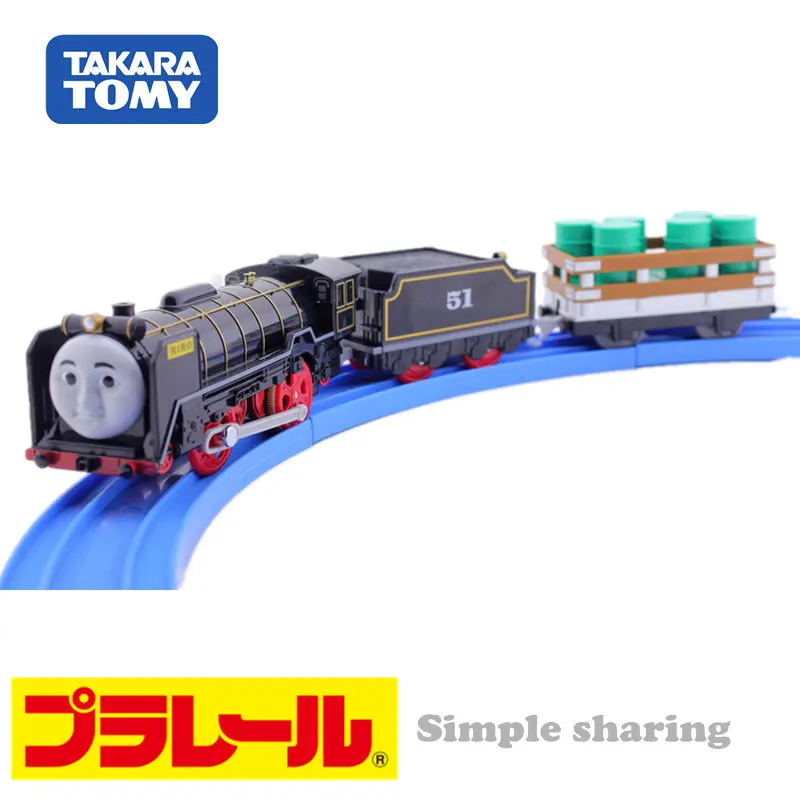 Takara TOMY tomica Plarail TS-07 TRACKMASTER HIRO TRAIN модельный Комплект Горячая Распродажа детские игрушки Смешные развивающие игрушки diecast track bauble