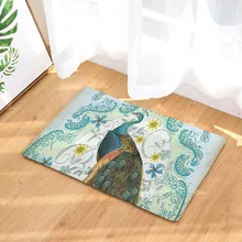 CAMMITEVER классический красивый ковер с павлином вход напольный околодверный коврик буквы коврики в ванную кухонные коврики
