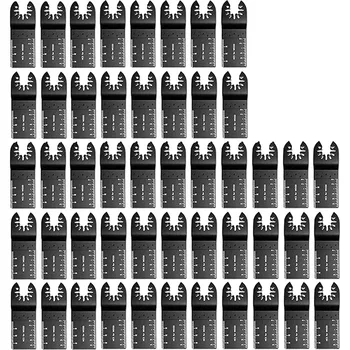 

Oscillating Tool Saw Blades Quick Release Blades for Woodwork Carpenter for Fein, , 60 Pack
