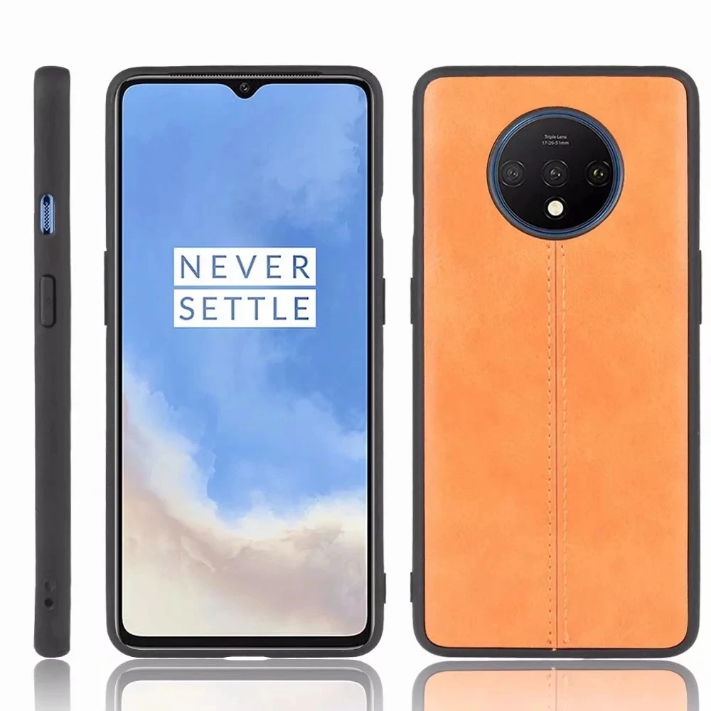 Подходящий чехол для Oneplus 8 Pro 7T 6 5 деловой Винтажный из искусственной кожи