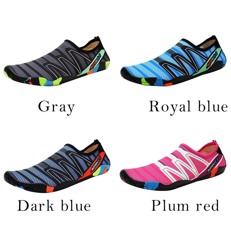 Unisex Beach Water Shoes Quick-Drying Swimming Aqua Shoes Seaside Slippers Surf Upstream Light Sports Water Shoes Sneakers 6
