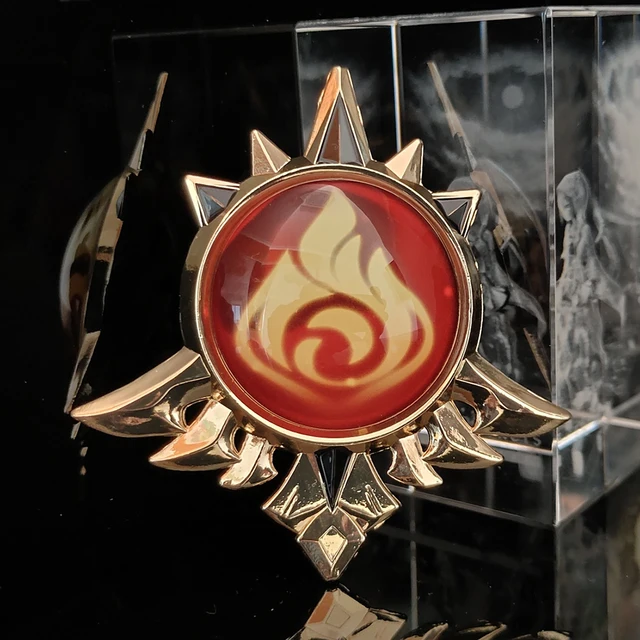 Genshin Impact Trinket Mondstadt Liyue Harbor Vision Of God Keychains Anime Accessories Bag Pendant Key Rings High Quality mengdehuo