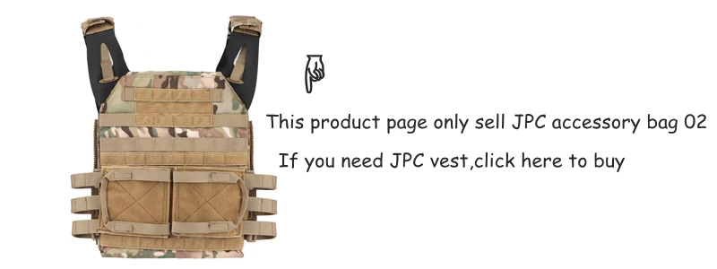 Военный Тактический JPC жилет аксессуары Сумки Прочный страйкбол Пейнтбол боевой Molle Мешок журнал сумка стрельба армейский жилет сумка
