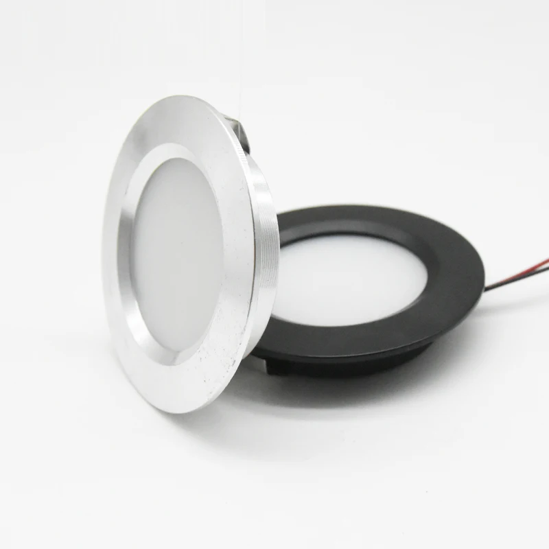 Dimmable 3W 5W 12V 24V Led Spot Light Slim14mm Recessed Ceiling Light D55mm Home Hotel Living Room Bulb Kitchen RV Downlight 5