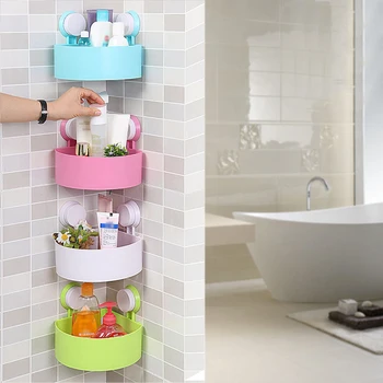 

1/3pcs Corner Storage Holder Shelves Bathroom Shampoo Cosmetic Shower Kitchen Storage Rack Organizer Bathroom Accessories