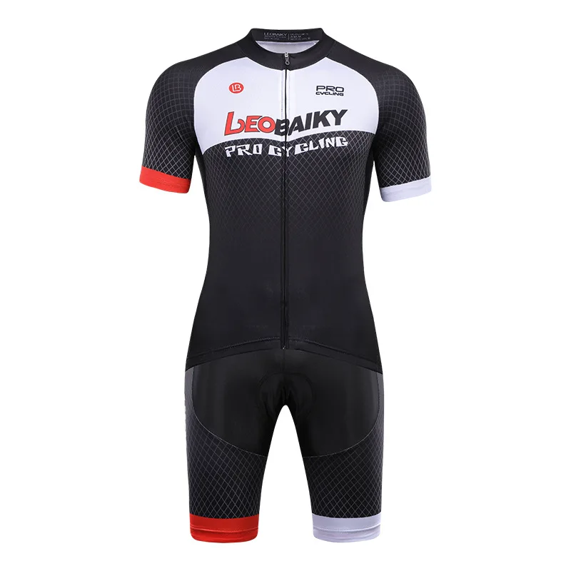 black Одежда для велоспорта Pro Team, мужские летние шорты для горного велосипеда, одежда для шоссейного велосипеда, одежда для гоночного велосипеда, быстросохнущая Мужская одежда для велоспорта - Цвет: black