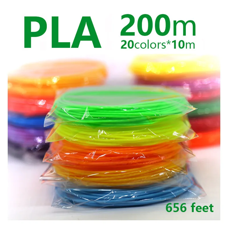 Ручка для 3d печати filamen abs pla 1 75 мм 3 d ручки безопасный пластик лучший подарок 20